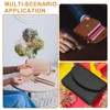 sourcing map 2 Pcs Leather Business Card Case, Professional Slim