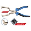 BRILLIANT TOOLS Fuel Line Quick Connector Pliers, Polyvinyl Chloride, Blue/Black,