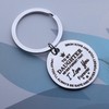 Jstud Inspirational Gifts keychain For Son Daughter Never Forget I