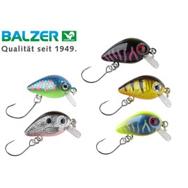 5 Balzer Trout Crank 3 cm 2 g – Crankbaits for Spin Fishing for Trout and Perch, Trout Wobbler, Trout Bait for Spin Fishing