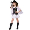 SEA HARE Girls Luxury Cool Pirate Fancy Dress Costume (M