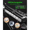 Anfly LED Bike Light 1800 Lumen Super Bright USB-C Rechargeable