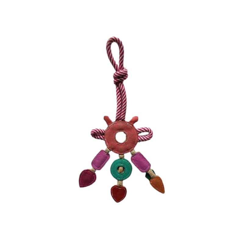 Ruggles Dog Toy - Tough Suede Dog Toy - Eco