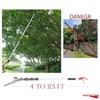 TrueCutters 4-11.5 Ft Extendable Tree Pruner & Pole Saw –