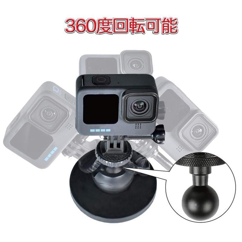 GLIDER GoPro Accessories Magnetic Mount Multi Angle Head Head Head