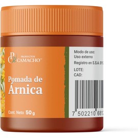 Pomada de árnica 2×100 g – Alivia golpes, moretones y tensión muscular PC Productos Camacho