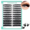 Bodermincer Bodermincer Eyelashes Clusters 10-12-14mm Mixed/12-14-16mm Mixed/14-16-18mm Mixed/16-18-20mm Mixed Nature