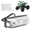 12V Universal Tail Brake Light 3PIN 9LED Rear Stop Lamp
