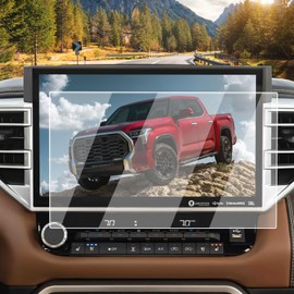 Screen Protector for 2022-2026 Toyota Tundra - 14-Inch Matte Tempered Glass Navigation Protector for 2022-2026 Tundra(Limited/Platinum/1794 Edition/TRD Pro/Capstone) & 2023-2026 Sequoia Accessories