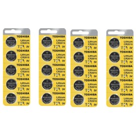 Toshiba 20 New Original Toshiba CR2016 CR 2016 3V LITHIUM BATTERY BR2016 DL2016 Watch
