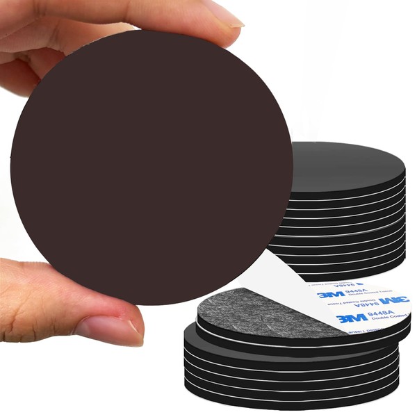 Round Big Magnetic Dots with Adhesive Backing,Large Adhesive Magnet Dots