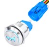 DaierTek Horn Button Switch 12 Volt Momentary Push Button Switch