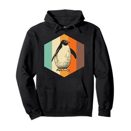Penguin Retro Vintage Pullover Hoodie