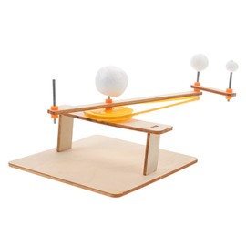 Totority Educational Solar System Apparatus Grade Classroom Must Haves Solar Model for Boys and Girls DIY Sun Earth Moon Model Toy