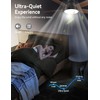 AKOFUN Ceiling Fans with Lights, 44 Inch, 6 Speeds, Stepless