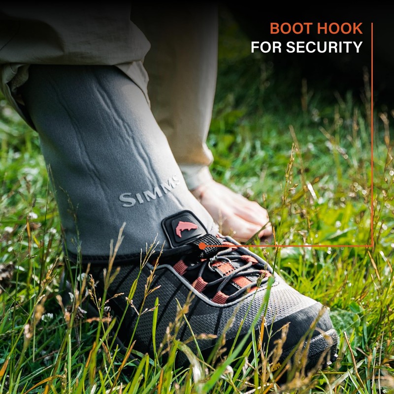 Simms Men's Guide Guard Socks, Anvil, X-Large