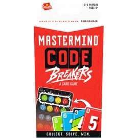 Goliath - Mastermind Code Breakers, Card Game from 8 Years, Family and Strategy Game for 2 to 6 Players, Decrypt the 5 Codes to Win, 3 Different Difficulty Levels, Travel Format