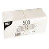 PAPSTAR Servietten, 330 x 330 mm, 1lagig, weiÃ 12391