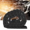 1m R18 Cable Drag Chain Black Nylon Wire Carrier CNC