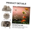 BESPORTBLE 6 Pack Bottle Caps Co2 Bottle Caps for Reactor