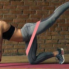 Exercise Resistance Bands Set for women and Men Physio Bands Resistance with 5 Different Resistance Levels for Men/Women Fitness Chest Expanding,Yoga,Pilates