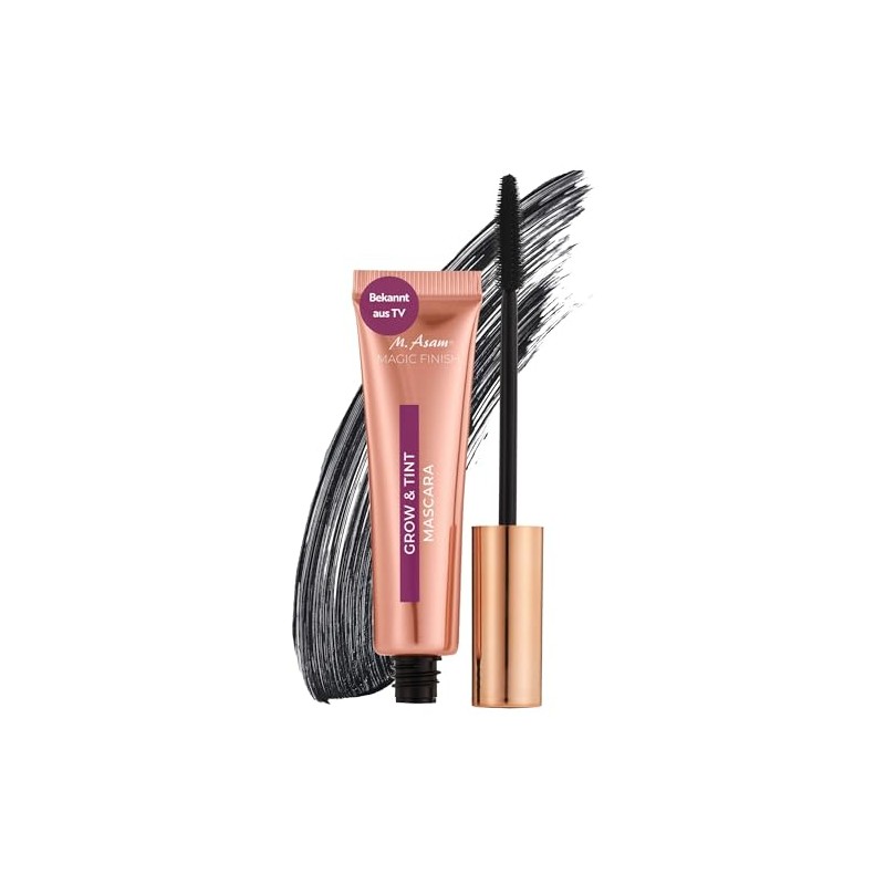 M. Asam Magic Finish Grow & Tint Mascara Deep Black