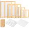 Okllen Set of 4 Paper Making Screen Kit, Wooden Paper