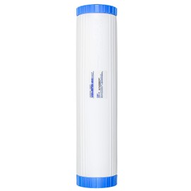 Water Softening Filter Cartridge | 4.5" x 20" to fit 20" Housing | Ion Exchange Filter Softens Water | Great for Washing Machines and Appliances (4.5 x 20)