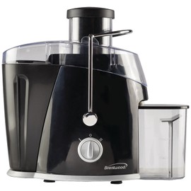 Brentwood JC-452B Juice Extractor with Graduated Jar, 2-Speed 400w, Black