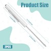 2 PCS Mini Pocket Screwdriver, Portable Small Flathead Screwdriver Tops