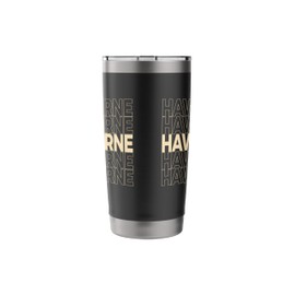 Vintage Hawthorne, Florida Repeating Text Stainless Steel Insulated Tumbler