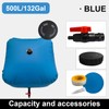 Large Capacity Water Storage Bladder 500L/132Gal Portable Water Tank Foldable