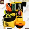 GRAINTEX CS2465 10 Pocket Finisher Tool Pouch Yellow Color Rip-stop