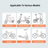 Tuwyii Motorcycle Bag, Motorcycle Saddle Bag Made of PU Leather,