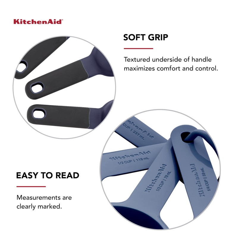 KitchenAid Universal Easy To Read Measuring Cup and Spoon Set
