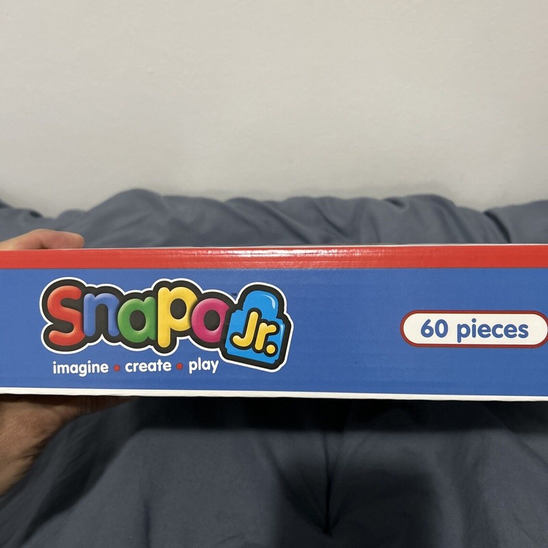 Snapo Jr First Builders Set 12+ Months New 60 Pieces