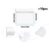AOYEGIC Pack of 10 ID Covers, Transparent Card Sleeves, Waterproof