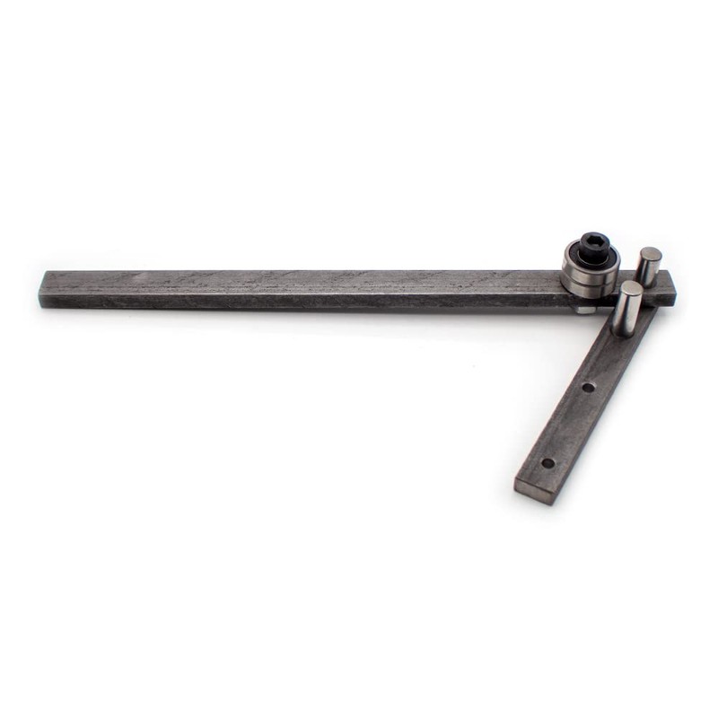 iDili Manual Bending Machine Reinforced Flat Iron Bender 1-10MM Iron/Steel/Copper