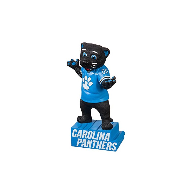 Team Sports America Evergreen Carolina Panthers, Mascot Statue