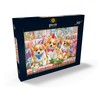 MyPuzzle Corgi Puppies in Party Fever - Premium 200 Piece