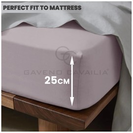 Soft & Cozy Non Iron Percale Sheets, Plain Bedding Bedsheets, Polycotton King Size Bed Sheets, Grey