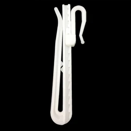 C.M. Curtain Hooks Adjuster Hooks 3.5 inches (90 mm), Pack of 100