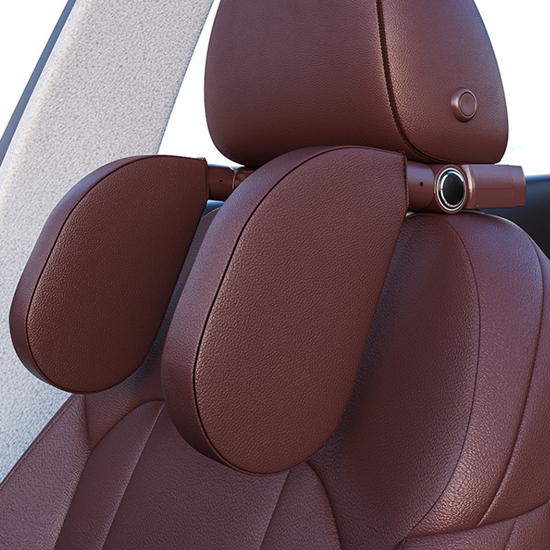 Car Headrest Pillow Memory Foam Head Neck Support Pillow Height