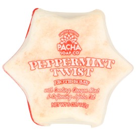 PACHA SOAP Peppermint Twist Froth Bomb, 5 OZ