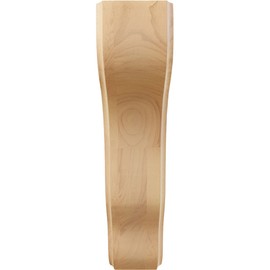 Ekena Millwork BKTW02X05X08PLRO Plymouth Wood Wood Brackets, 1 3/4"W x 5 1/4"D x 7 1/2"H , Red Oak