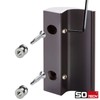SOTECH Seja II Balcony Door Handle Aluminium Brown 85 x