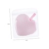 Healeved 3pcs Heart Shape Makeup Removal Pads Soft Face Cleaning
