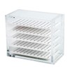 Acrylic 5 Layers clear Eyelash Storage Box, Makeup Display Container,