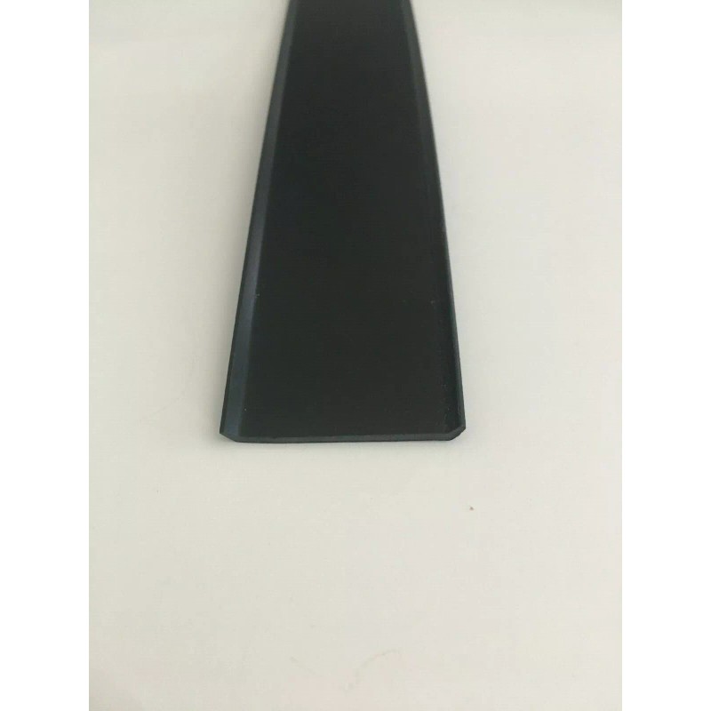 LPC SAMPLE of 1 1/2" BLACK Vinyl Insert 1/16" Thick