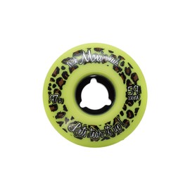 Moxi Skates - Trick Wheels - Roller Skate Wheels - 4 Pack of 59mm 97A Wheels | Lime